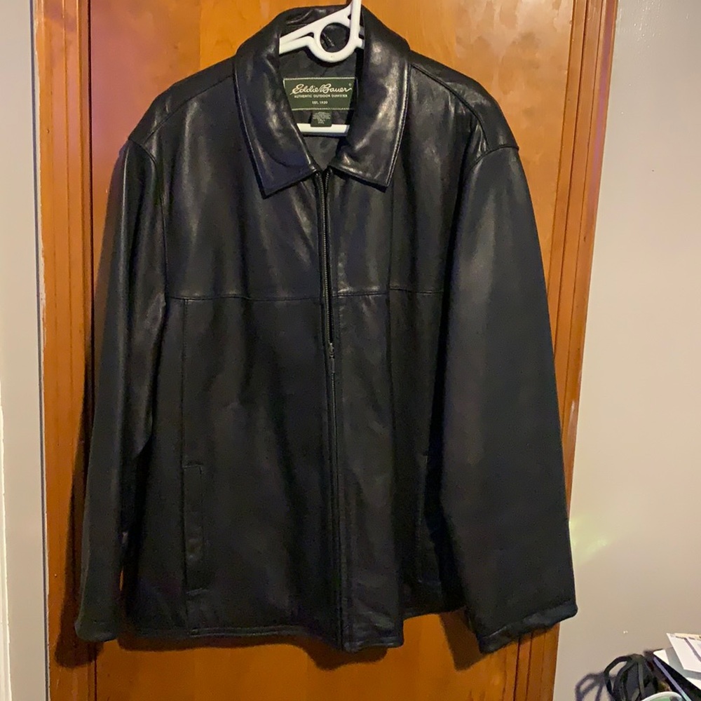 Leather jacket